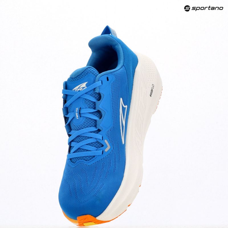 Men's Altra FWD VIA blue/yellow running shoes 15