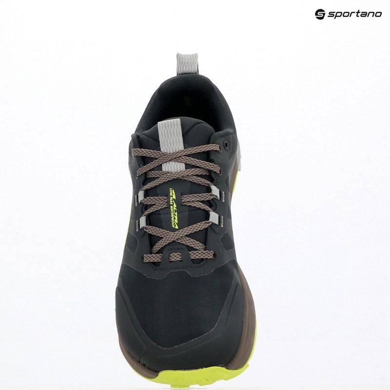 Men's Altra Lone Peak 9 Waterproof Low lime/black shoes 15
