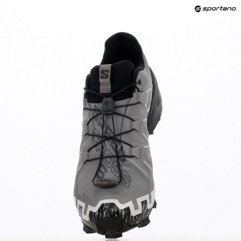 Men's running shoes Salomon Speedcross 6 Wide quiet shade/black/pearl blue 17