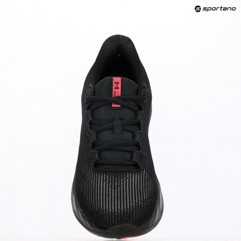 Women's running shoes Under Armour Charged Speed Swift black/black/super pink 9