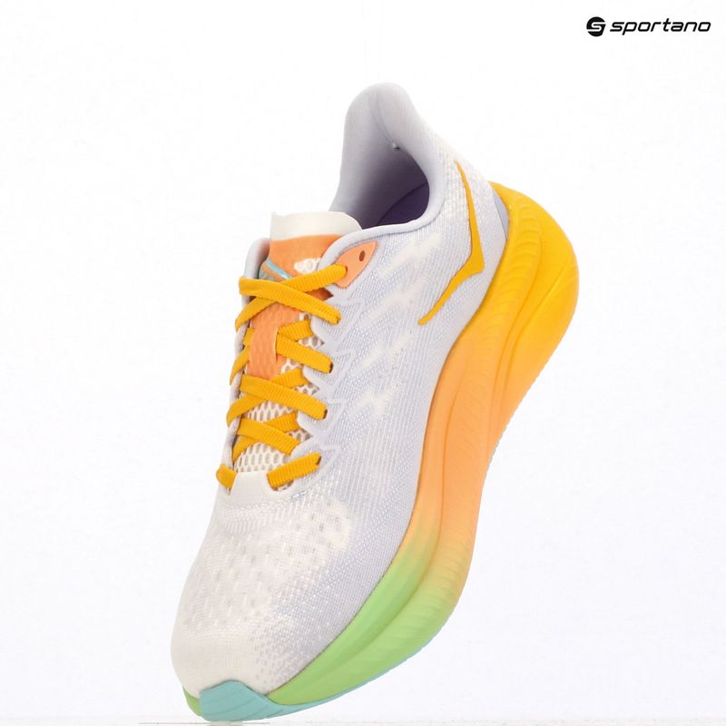 Women's running shoes HOKA Mach 6 frost/starlight glow 9