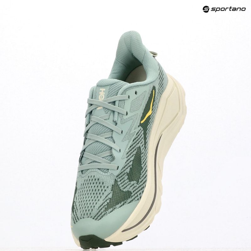 Men's running shoes HOKA Challenger 8 jade/truffle salt 18