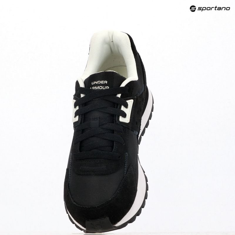 Men's training shoes Under Armour Essential Runner black/white/blach 9