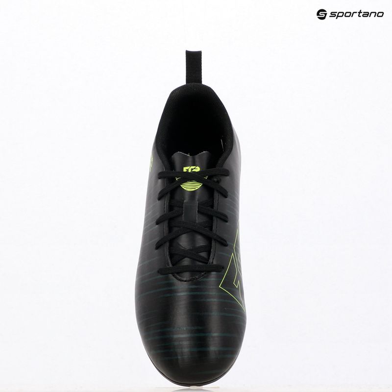 PUMA Future 8 Play FG/AG Jr children's football boots puma black/fizzy light/green terrain 9