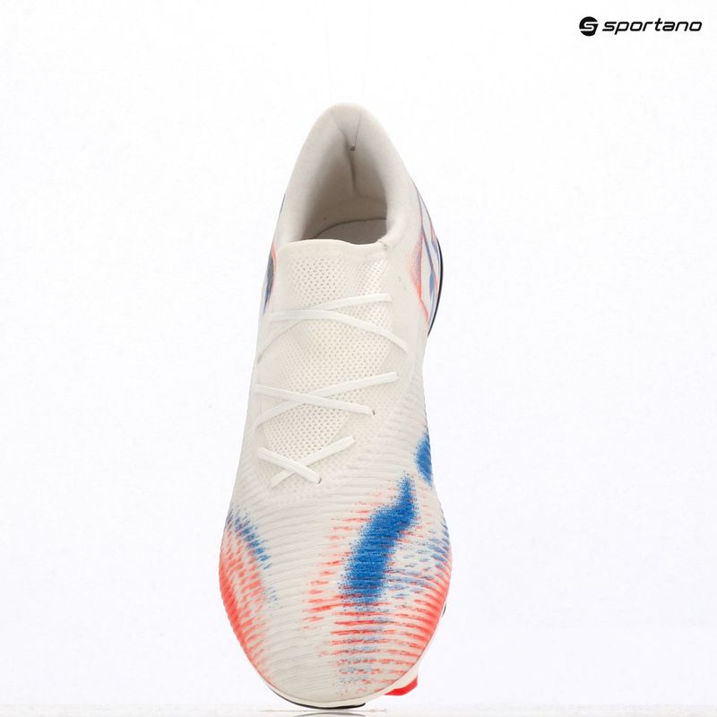 Men's football boots PUMA Future 8 Match Low FG/AG puma white/puma black/glowing red 9