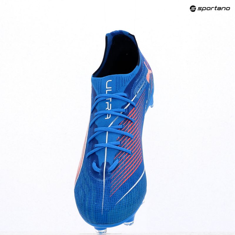 PUMA Ultra 6 Pro FG/AG men's football boots ultra blue/puma white/glowing red 8