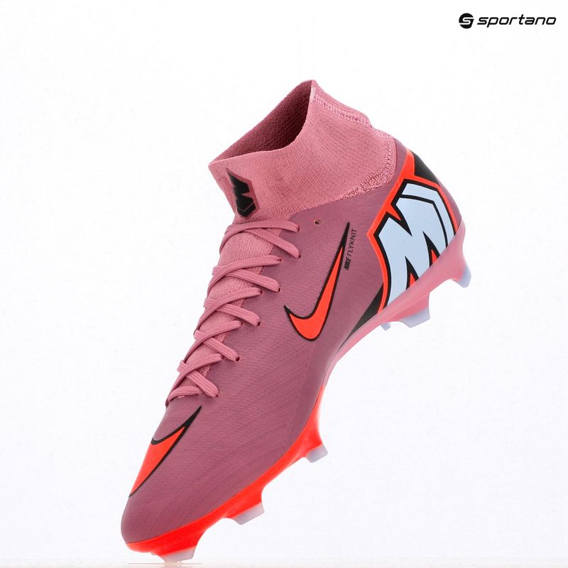 Men's football boots Nike Mercurial Superfly 10 Pro FG magic flamingo/black/total crimson 19