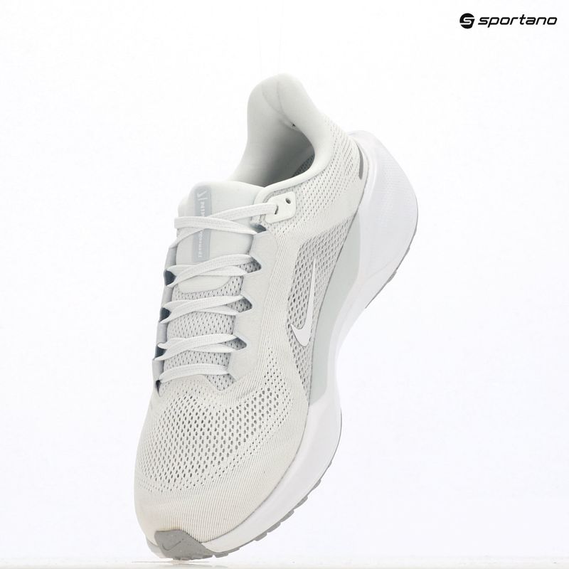 Men's running shoes Nike Pegasus 41 white / white / pure platinum 18