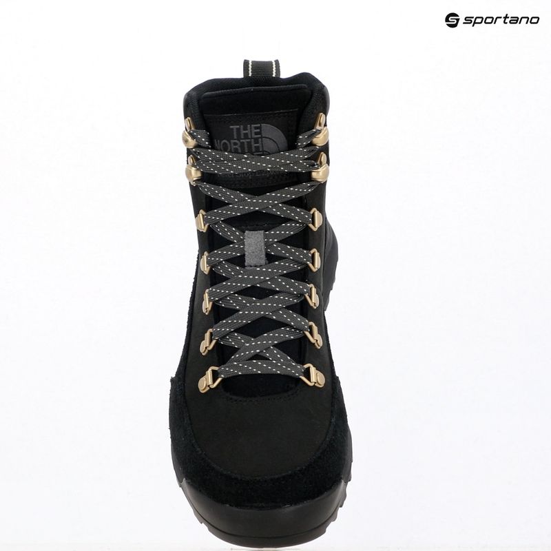 Women's shoes The North Face Back To Berkeley IV Leather WP black/black 17