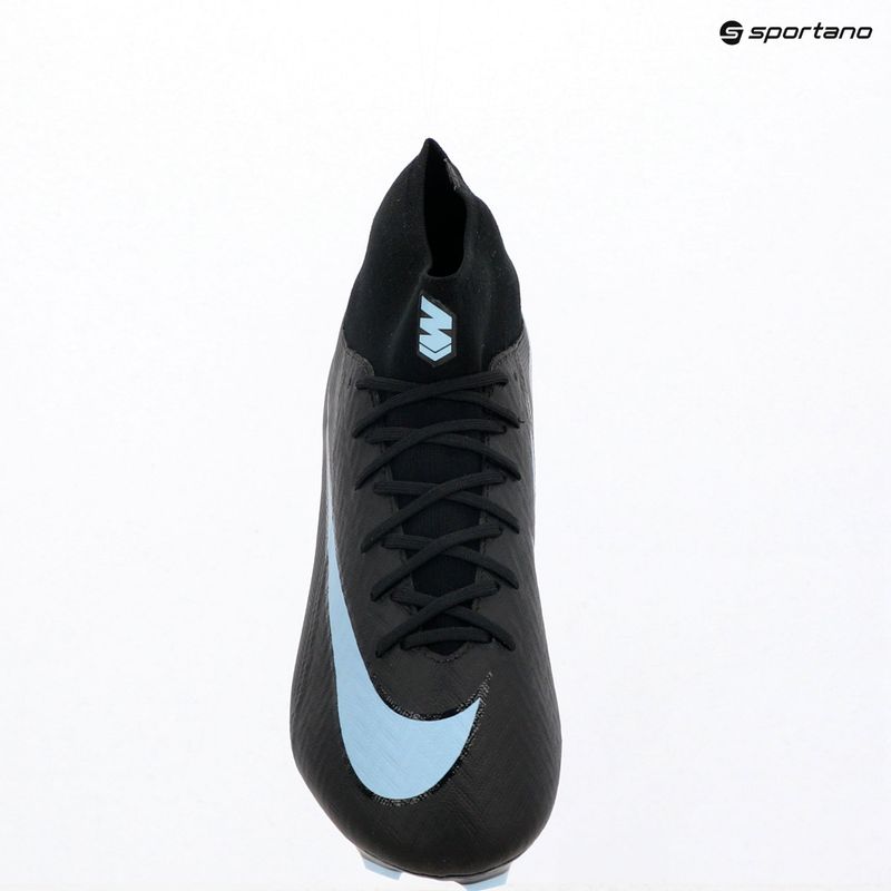 Men's football boots Nike Mercurial Superfly 10 Academy MG black/ice blue 19