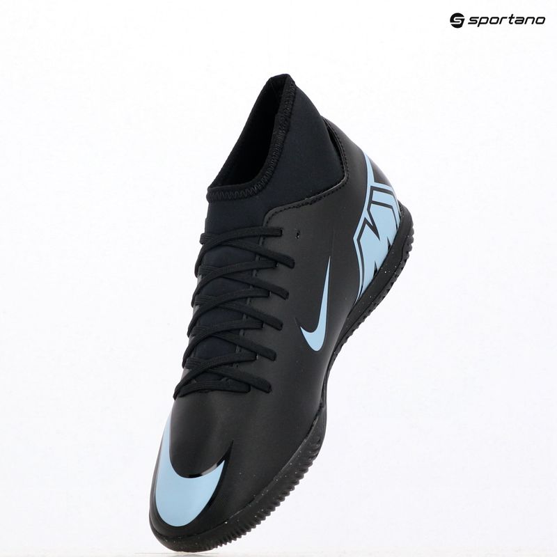 Men's football boots Nike Mercurial Superfly 10 Club IC black/ice blue 18