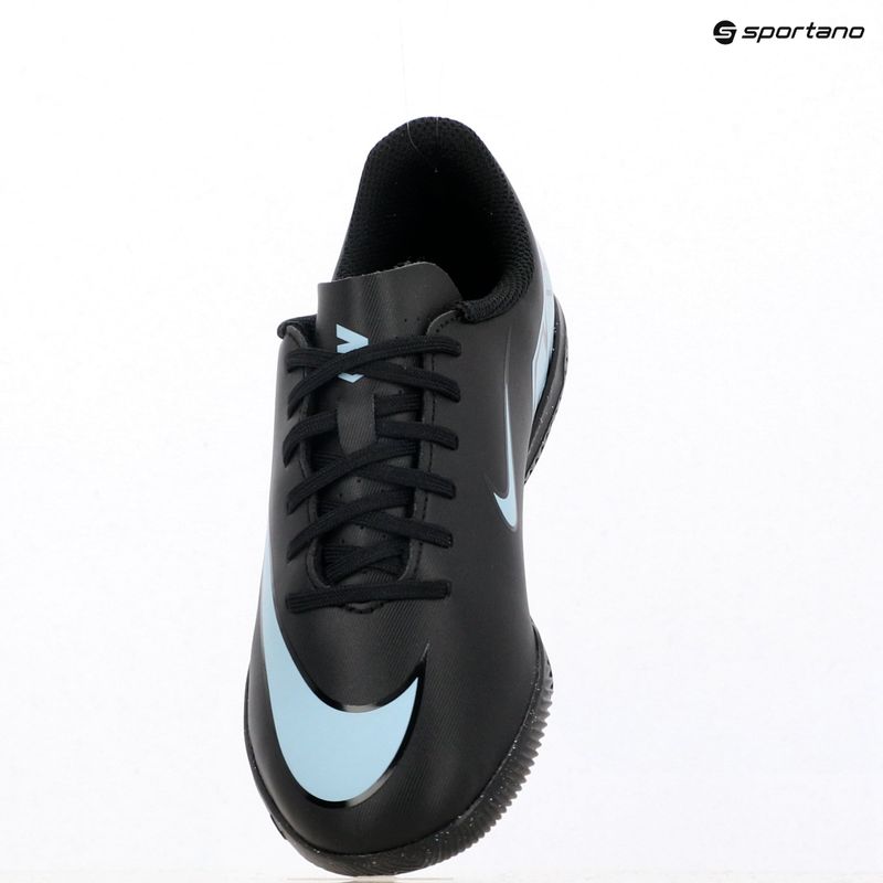Children's football boots Nike Mercurial Vapor 16 Club IC black/ice blue 18