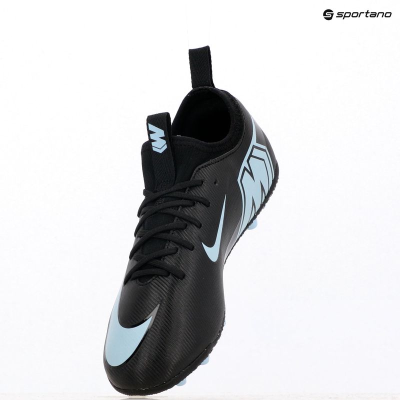 Children's football boots Nike Mercurial Vapor 16 Academy AG black/ice blue 19