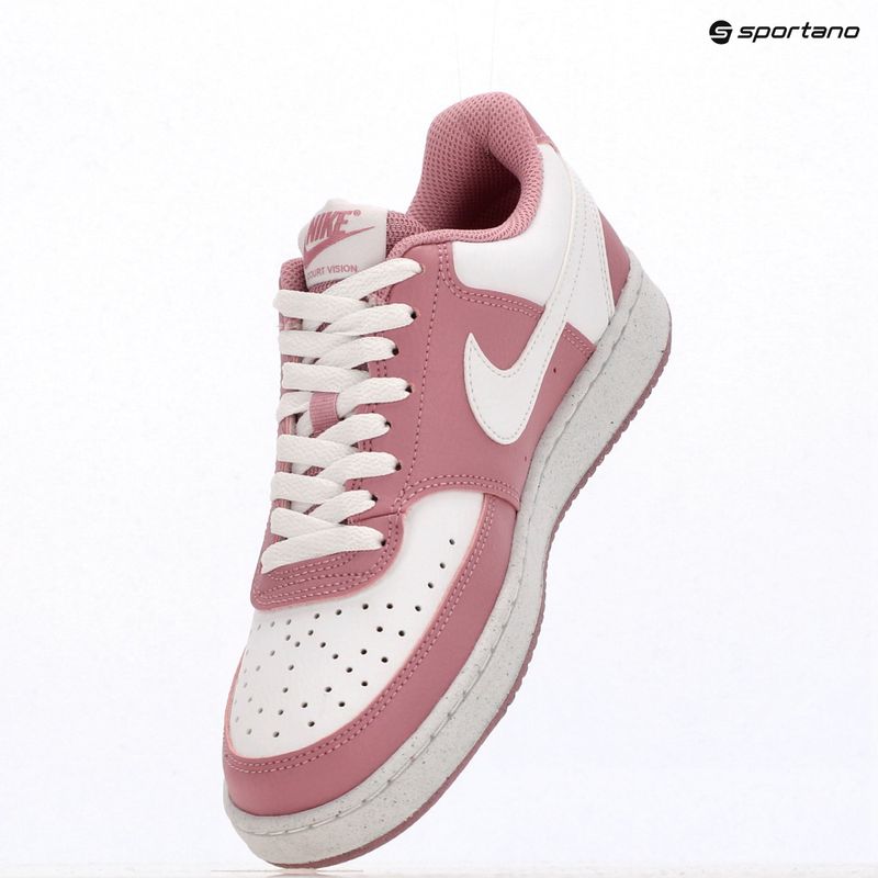Women's shoes Nike Court Vision Low Next Nature elemental pink/white 13
