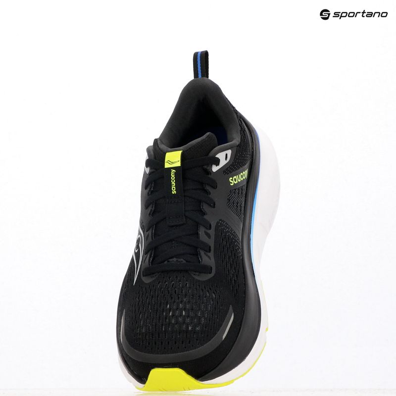 Men's running shoes Saucony Guide 18 black/lapis 15
