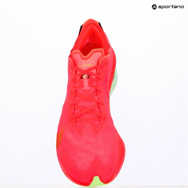 Men's running shoes Nike Vaporfly 4 bright crimson / lime blast / mint foam 17