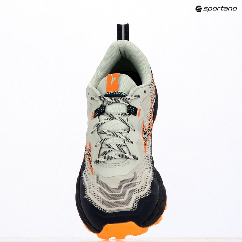 Men's running shoes Mizuno Wave Daichi 9 mercury/tangelo/tang orange 11