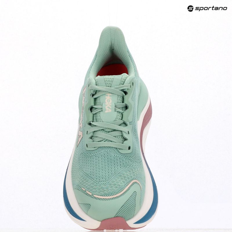 Women's running shoes HOKA Skyward X jadeite/dried rose 18