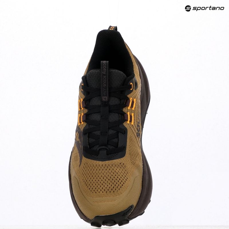 Men's running shoes Saucony Xodus Ultra 4 kodiak/wine 15