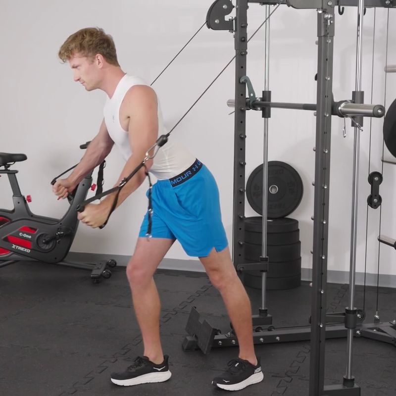 Multigym TREXO Hector Commercial black 17