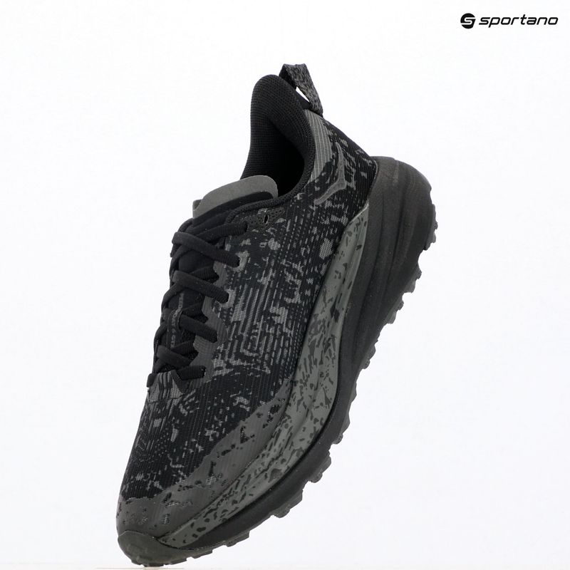 Women's running shoes HOKA Speedgoat 6 GTX Wide black/black 12