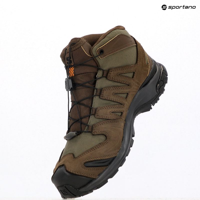 Men's trekking boots Salomon XA Tracker GTX earth brown/olive night/black 10