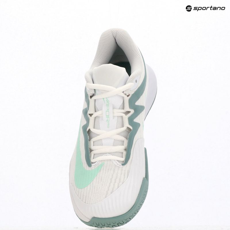 Women's tennis shoes Nike Vapor Pro 3 white / mint foam / cannon 12