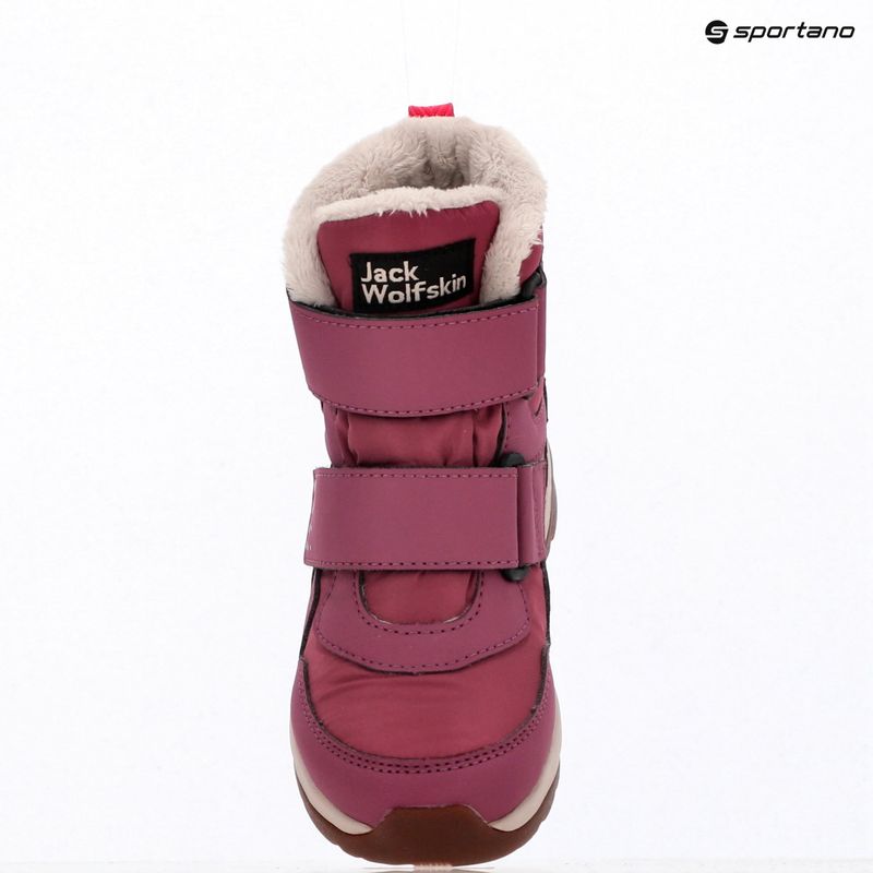 Children's shoes Jack Wolfskin Polar Bear-B Texapore Mid Vc raisin 10