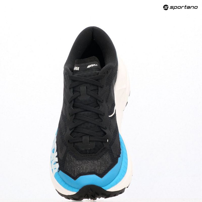 Men's running shoes Hoka Mafate X black/skyward blue 17