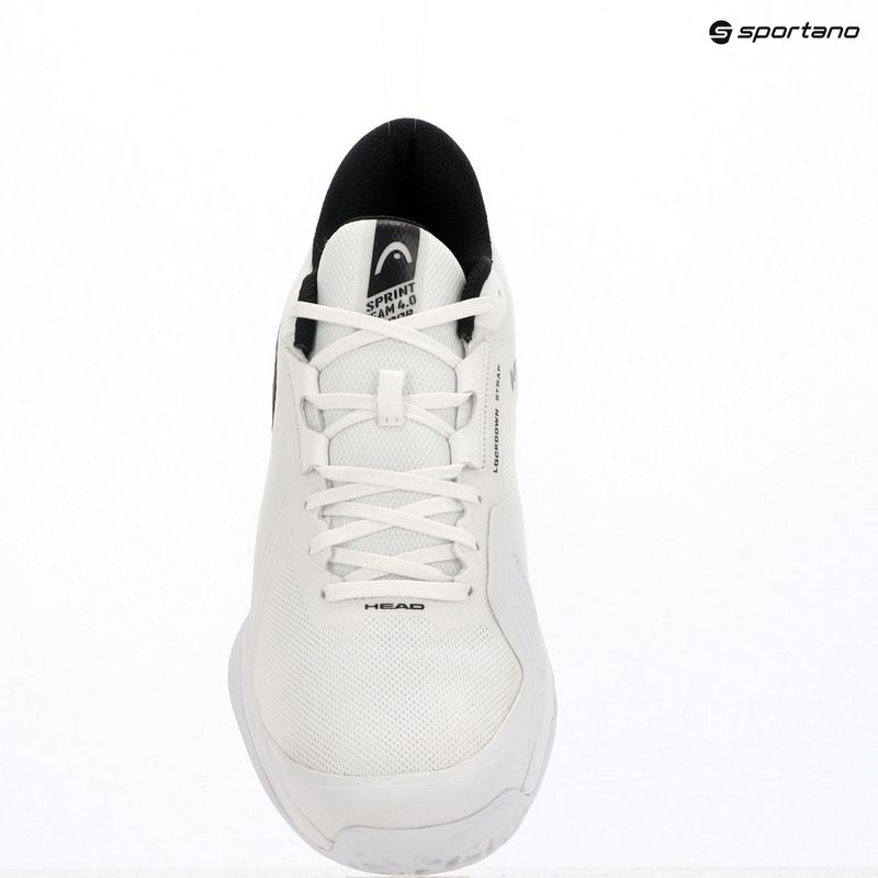HEAD Sprint Team 4.0 Indoor white/black squash shoes 11
