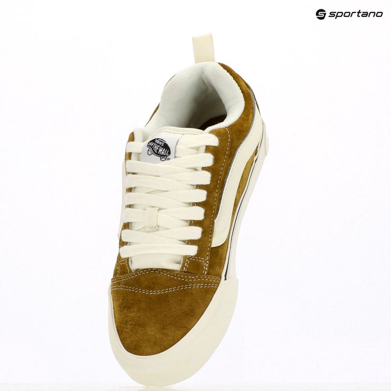 Vans Knu Skool pig suede brown shoes 9