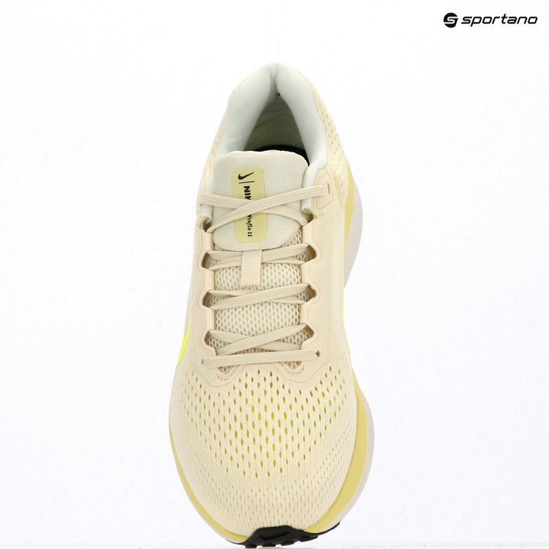 Men's running shoes Nike Winflo 11 coconut milk/neon yellow/light zitron/volt 15