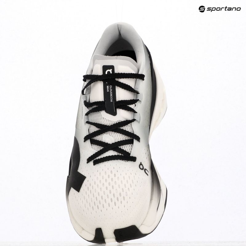 Men's On Cloudboom Max white/black running shoes 15
