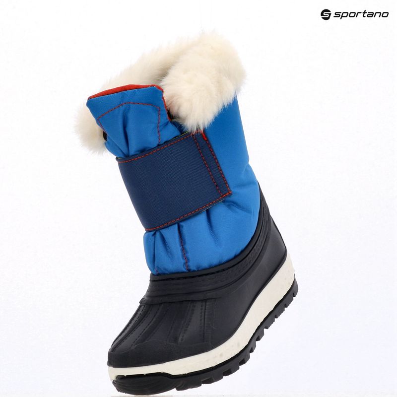 Children's snow boots BOATILUS Joggy Sport Lace turquise blue 9