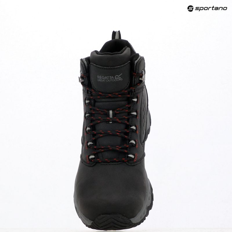 Men's hiking boots REGATTA Amble black/rio red 19