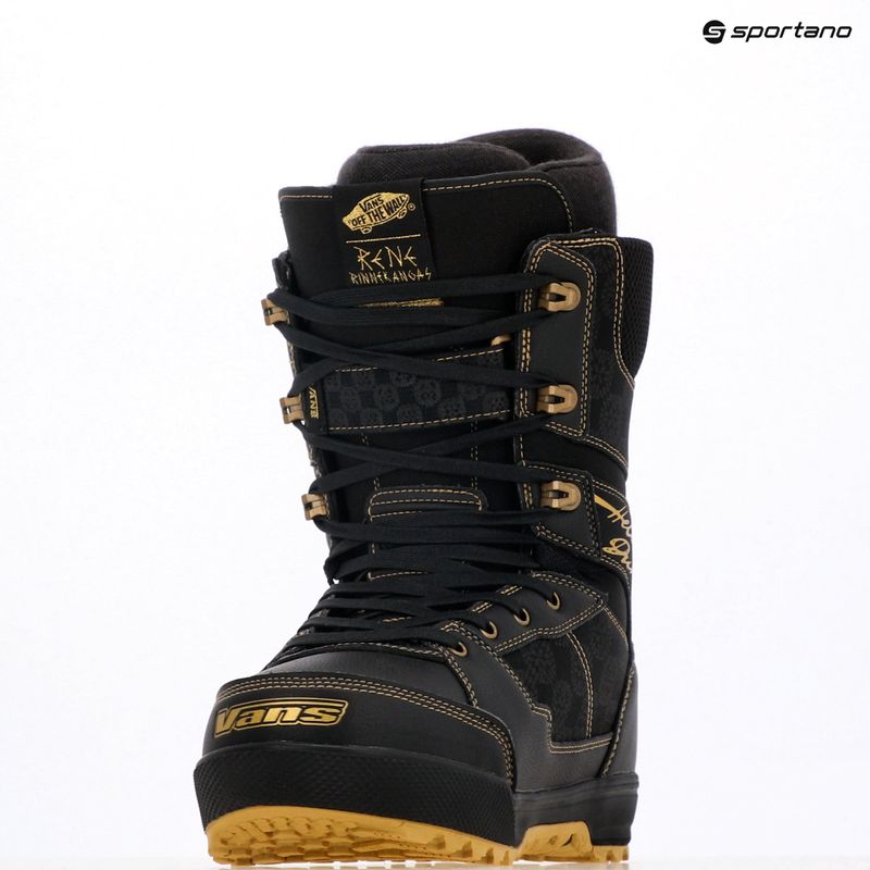 Men's snowboard boots Vans Invado Pro M black/gold 7