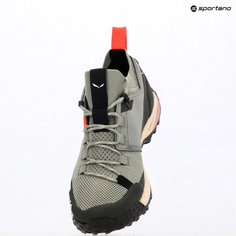 Women's trekking boots Salewa Puez 2 Knit Powertex shadow/dark olive 17