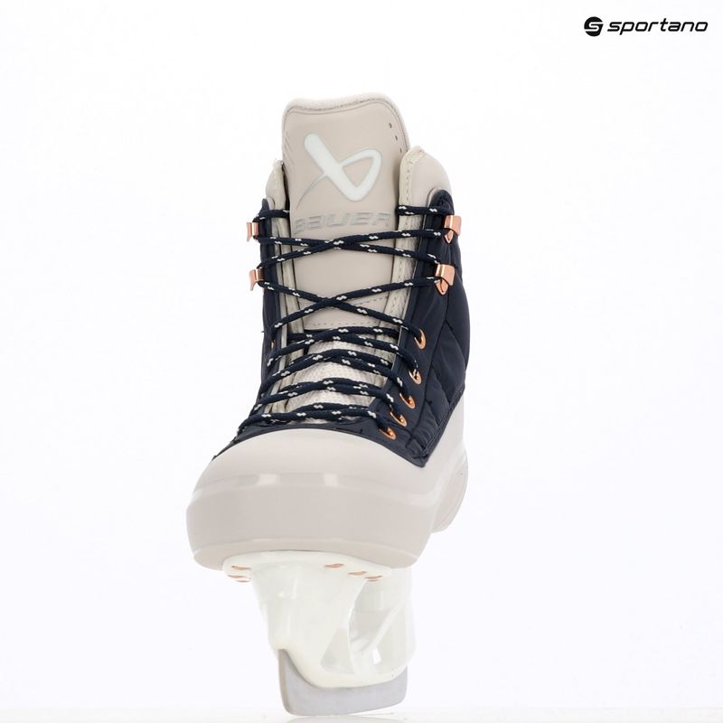 Skates Bauer Radiant Heated Sr white/black 14