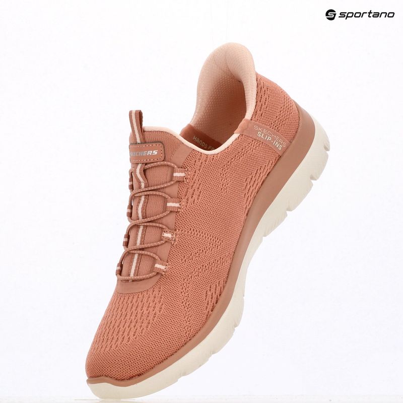 Women's shoes SKECHERS Summits Dream Chaser rust 9