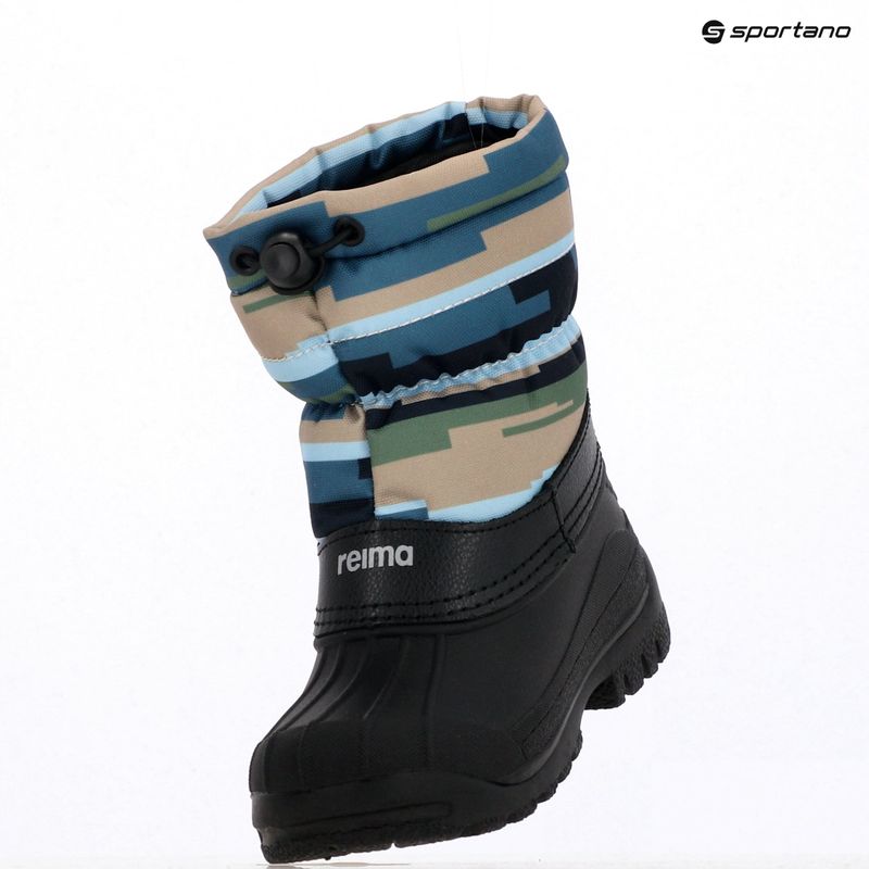 Children's snow boots Reima Nefar blue ocean 17
