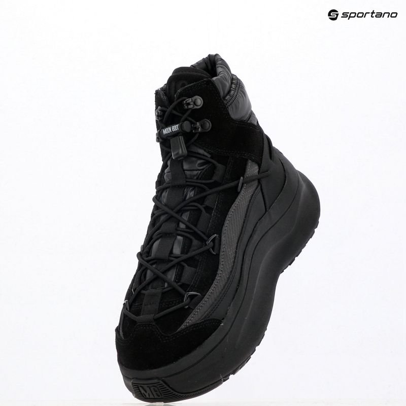 Moon Boot men's snow boots Moon247 Xlace Mid black 9