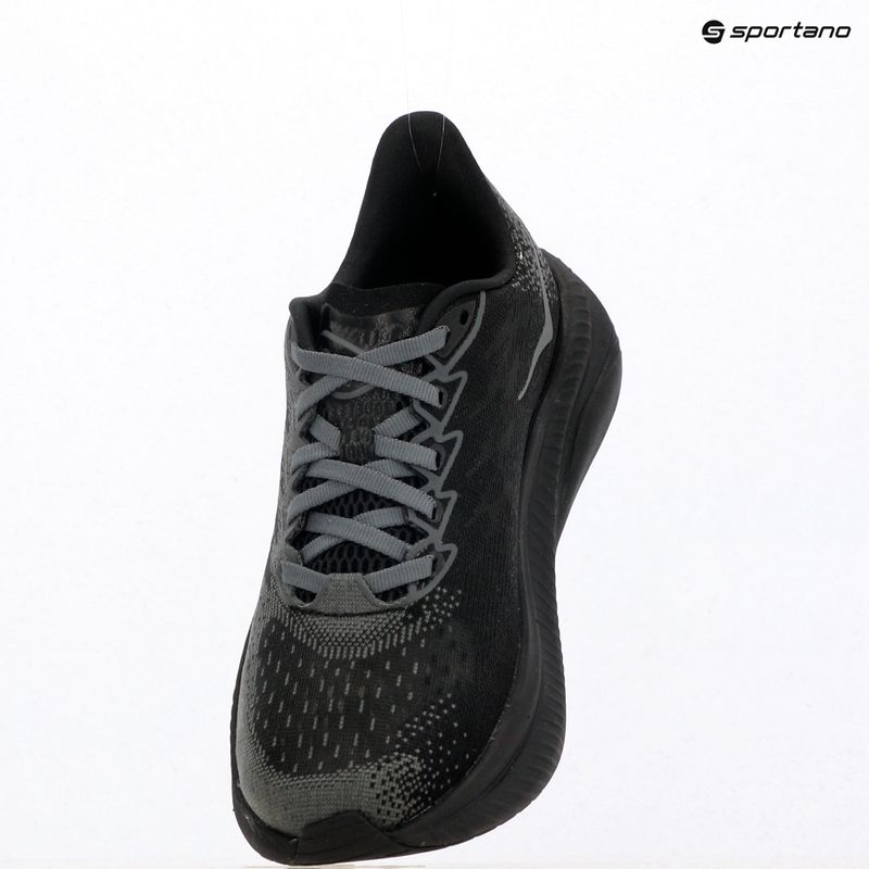 Women's running shoes HOKA Mach 6 black/fuchcsia 18