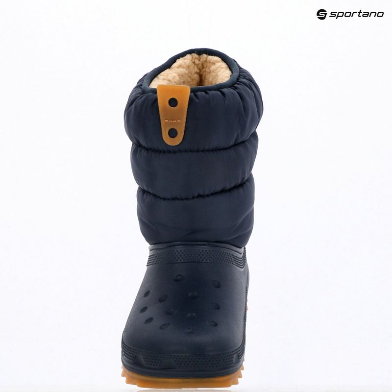 Junior's snow boots Crocs Classic Neo Puff navy gum 15
