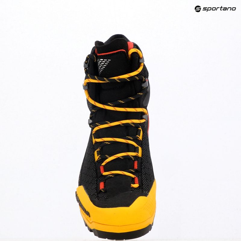 Men's mountaineering boots La Sportiva Aequilibrium ST GTX black/yellow 9