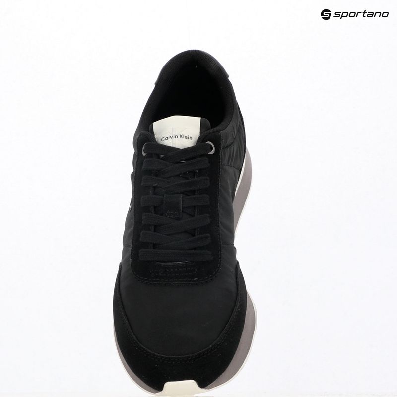 Men's shoes Calvin Klein YM0YM01361 Retro Runner Ess Mix Mat black/stormfront/vaporous white 9
