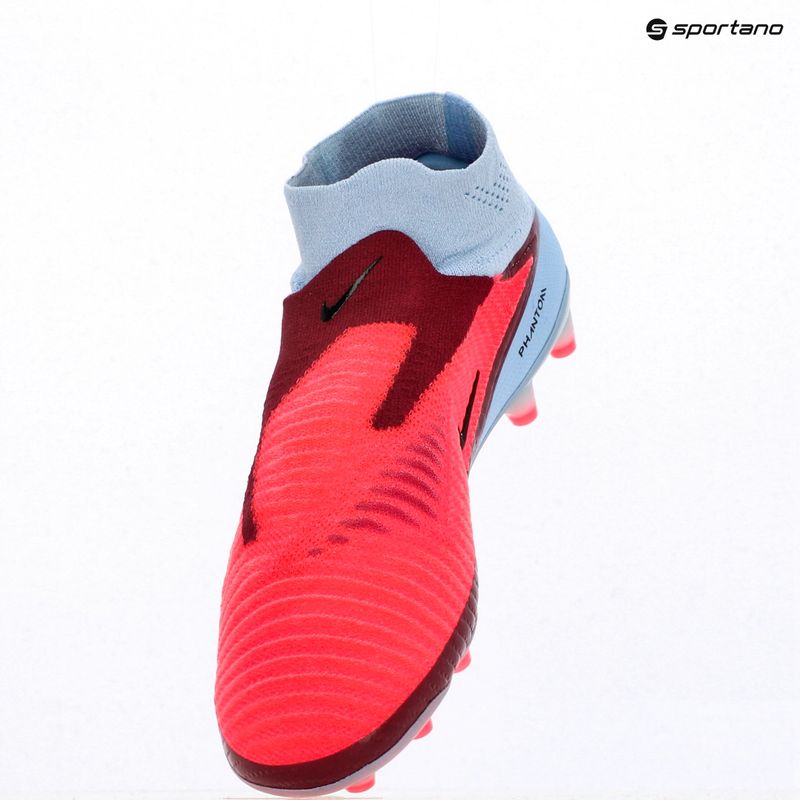 Men's football boots Nike Phantom 6 High Elite AG royal tint/bright crimson/black 12