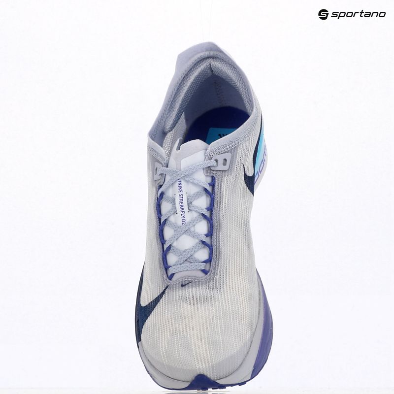 Men's running shoes Nike Streakfly 2 ghost/persian violet/blue lightning/blue void 11