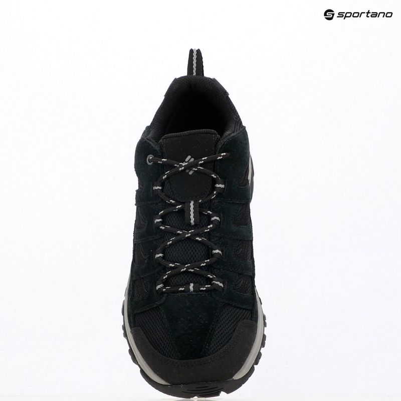 Men's trekking boots Columbia Crestwood Wp V2 black/columbia grey 9