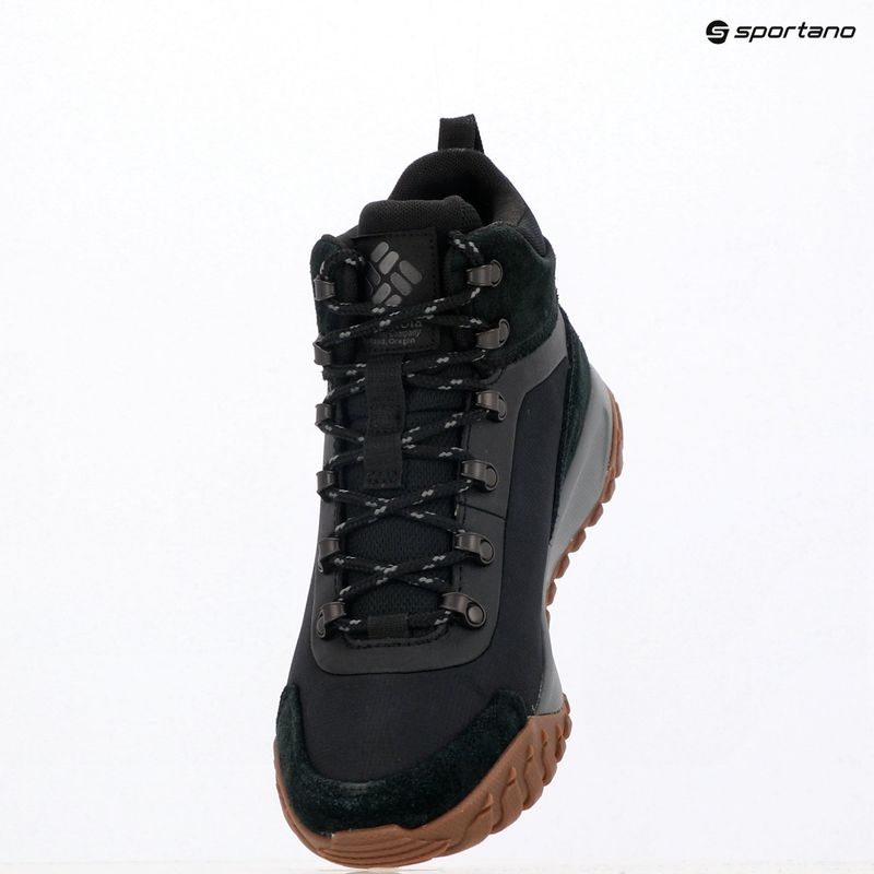 Men's shoes Columbia Burnsider Waterproof black/city grey 15