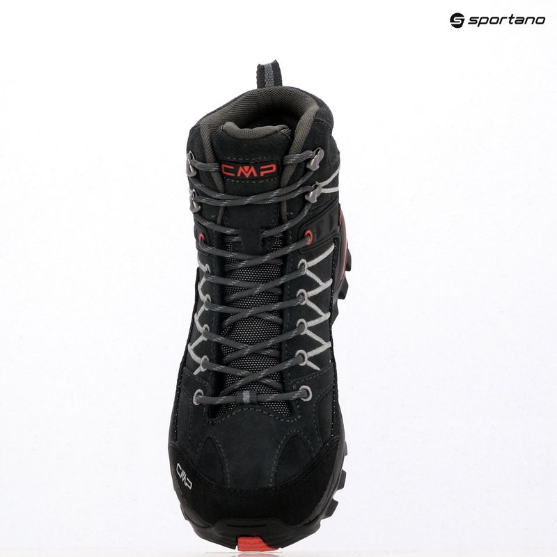 Men's trekking boots CMP Rigel Mid Wp titanio/ferrari 14